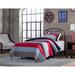 Carbon Loft Cronkite Black Metal Arched Spindle Headboard w/ Bed Frame