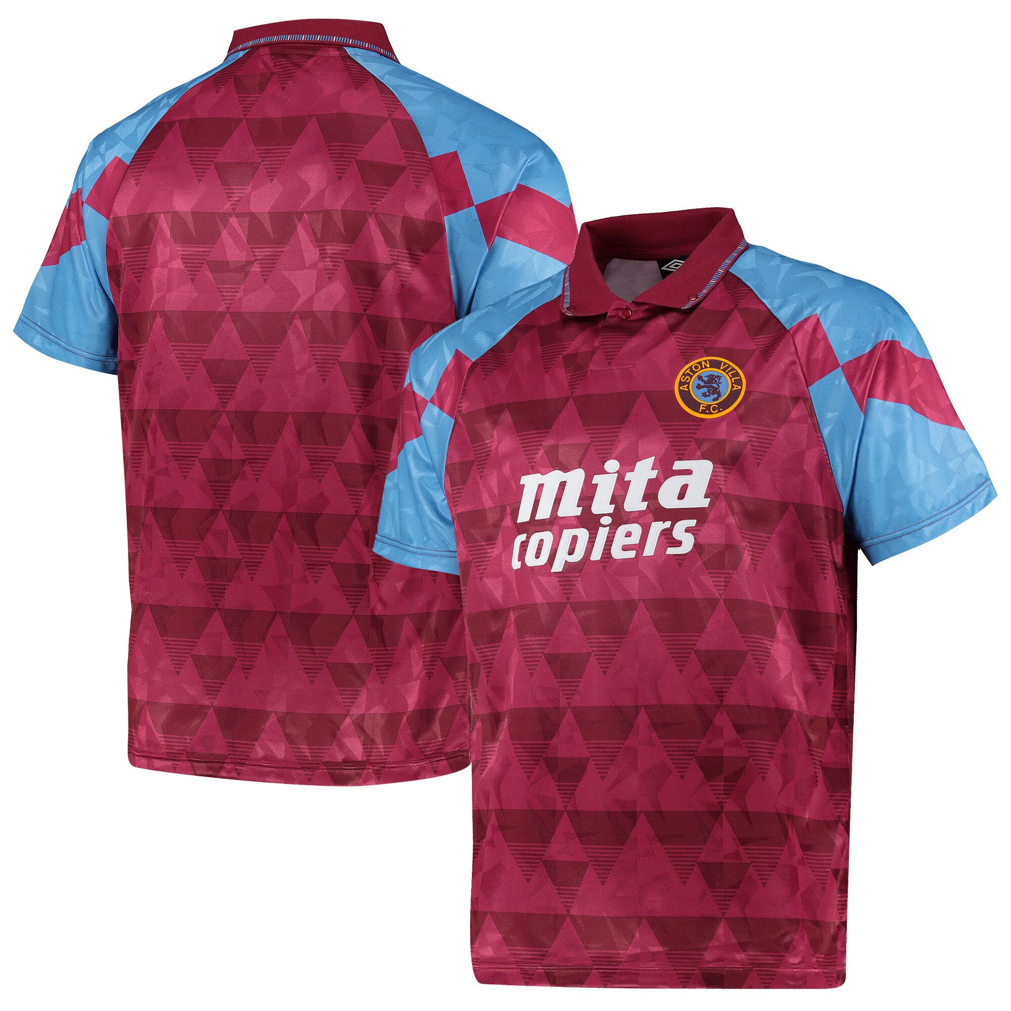 Aston Villa 1990 Umbro Shirt Image