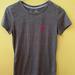 Under Armour Tops | Athletic Tee | Color: Gray/Pink | Size: Xs