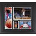 Tobias Harris Philadelphia 76ers Framed 15" x 17" Player Collage with a Piece of Team-Used Basketball