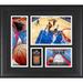 "Joel Embiid Philadelphia 76ers Framed 15"" x 17"" Player Collage with a Piece of Team-Used Basketball"
