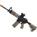 King Arms / Eagle Force CAA Licensed M4 Airsoft AEG Rifle by King Arms Carbine Dark Earth/Black CAD-AG-06-DE