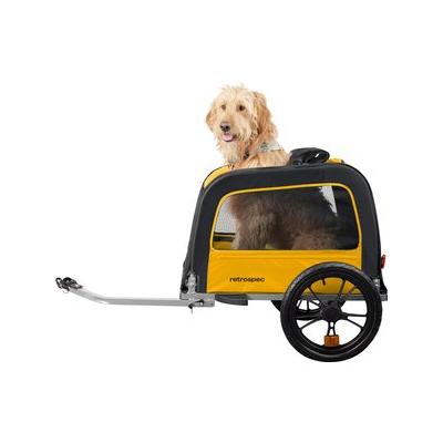 Retrospec Rover Waggin Dog & Cat Bike Trailer, Sun