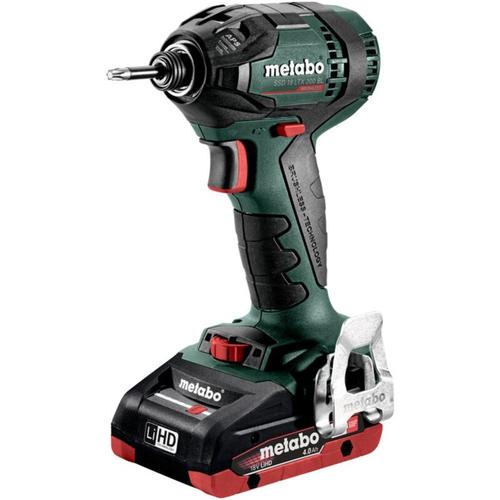 Akku-Schlagschrauber ssd 18 ltx 200 bl, incl. 2x Akku LiHD/4 Ah, Ladegerät x – Metabo