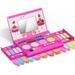 Tomons Kids Makeup Kit for Girl Washable Makeup Kit Fold Out Makeup Palette with Mirror Make Up Toy Cosmetic Kit Gifts for Girls - Safety Tested- Non Toxic Pink