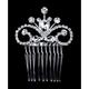 #16861 - Regal Pear Hair Comb