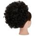 Afro Puff Drawstring Ponytail KiLELINTAy Curl Synthetic High Puff Drawstring Short Ponytail with Clip in Hair Bun Updo Hair Extension Donut Chignon Hairpieces Medium 65G