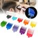 OTVIAP Haircut Accessory 10pcs Comb Guide Set Electric Hair Clipper Spare Parts Hairstyling Limit Combs Accessory Hair Clipper Comb Guide