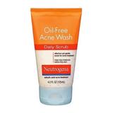 Neutrogena Oil-Free Acne Wash Daily Scrub - 4.2 Oz 2 Pack