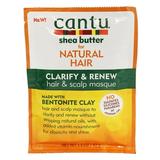 Cantu Shea Butter Clarify and Renew Hair and Scalp Masque 1.5 Oz. Pack of 2