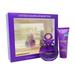 Benetton United Colors Purple for Women 2piece Set (2.7 Oz Eau De Toilette+ 2.5 Oz Body Lotion) 5.2 Oz