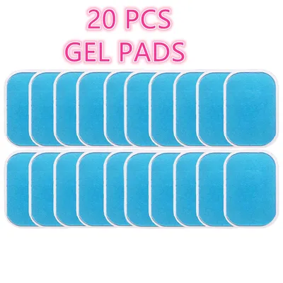 Coussinets de Gel de remplacement pour entraîneur EMS 10 paires (20 pièces) stimulateur musculaire