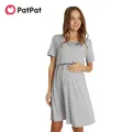 PatPat – robe de maternité à manches courtes pour femmes enceintes nouvelle collection