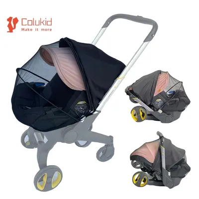 COLU ENFANT®Moustiquaire compatible avec Doona accessoires de poussette panier pour bébé housse