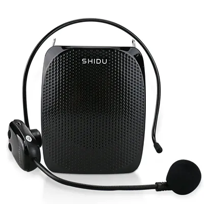SHIDU – amplificateur vocal Portable sans fil Rechargeable 10W pour les enseignants Guide