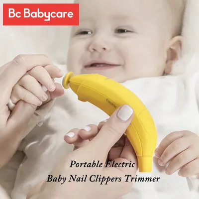 BC Babycare-Coupe-ongles électrique portable pour bébé ensemble de soins des ongles légers