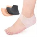 2 pièces/paire de chaussettes de soins des pieds en Silicone protecteur de talon Gel hydratant