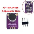 Module d'amplificateur de Microphone électrique MAX4466 carte d'amplification GND à Gain réglable