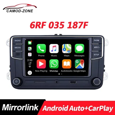 Android Auto Carplay RCD330 Plus RCD330G RCD340G pour voiture VW Tiguan Golf 5 6 MK5 MK6 Passat