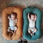 Enfant nouveau-né bébé chaise longue Portable bébé nid lit pour filles garçons coton berceau enfant