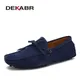 DEKABR – mocassins en cuir véritable pour hommes chaussures de conduite décontractées respirantes