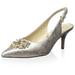 ADRIENNE VITTADINI Women's Surya Pump, Champagne, 39.5 M EU/9.5 M US