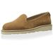 Australia Luxe Collective Women's Grace Smoking Flat Suede,Chestnut Suede,US 9 M