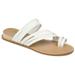 Brinley Co. Womens Multi-strap Wedge Sandal