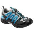 Dr. Comfort Performance Men's Athletic Shoe-6.5M-Metallic Blue