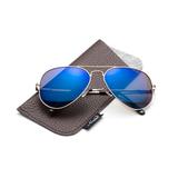 Polarized Aviator Sunglasses Mirrored Lens Classic Aviator Polarized Sunglasses Small