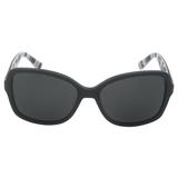 Kate Spade Ayleen/P/S 0QG9 - Black PTT White Polarized by Kate Spade for Women - 56-17-135 mm Sunglasses