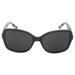 Kate Spade Ayleen/P/S 0QG9 - Black PTT White Polarized by Kate Spade for Women - 56-17-135 mm Sunglasses