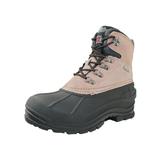 Women's Winter Boots Lace-up Insulated Snow Duck Boots Comfy Waterproof Casual Shoes Tan Boots