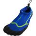 Norty - Young Mens Teens Skeletoe Aqua Wave Water Shoe - Runs 1 Size Small 41060-6D(M)US royal/lime
