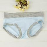 Kritne Low-Waist Pregnancy Underwear, Soft Breathable Cotton Pregnancy Maternity Underwear Low Waist Women Briefs Clothing Panties, Pregnancy Underwear