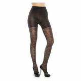 ASSETS Red Hot Label by SPANX : Floral Textured Shaping Tights (1)