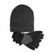 Solid Color Beanie and Ski Sports Gloves (8-16) Bundle