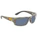 Costa Del Mar Fantail Gray 580P Polarized Wrap Men's Sunglasses TF 69 OGP