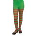 CH CHRIST.STRIP TIGHTS-M RED/GREEN