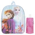 Disney Frozen Backpack Combo Set - Frozen 2 Anna & Elsa 3 Piece Backpack Set - Backpack, Water Bottle and Carabina (frozen 3PC)
