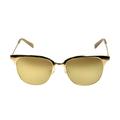 Foster Grant Women's Gold Mirrored Cat-Eye Sunglasses I06