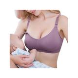 Topumt Womens Nursing Bra Front Buckles Maternity Breastfeeding Pregnant Bra Free Feeding Underwear