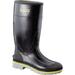 Servus By Honeywell Size 8 XTP Black 15'' PVC Knee Boots With TDT Dual Compound Yellow And Gray Outsole, Steel Toe And Removable Insole