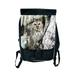 School Bag Owl Eastern Screech Camo Large School Backpack