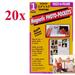 Freez-A-Frame Clear Magnetic Photo Frames For Refrigerator Wallet Size, 2.5â€� x 3.5â€� Pack of 20,