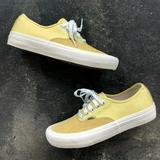 Vans Authentic Pro Pale Banana/Marshmallow Men's Classic Skate Shoes Size 6.5