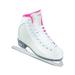 Riedell Ice Skates 13 White & Sparkling Pink Girls Shoes