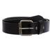 Men's or Women's Classic Roller Buckle Leather Jean Belt