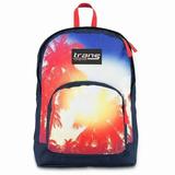 Overt Backpack - Palm Trees With 15 Laptop Sleeve School Travel Pack