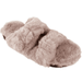 Secret Treasures Women's Luxe Two-Band Slipper